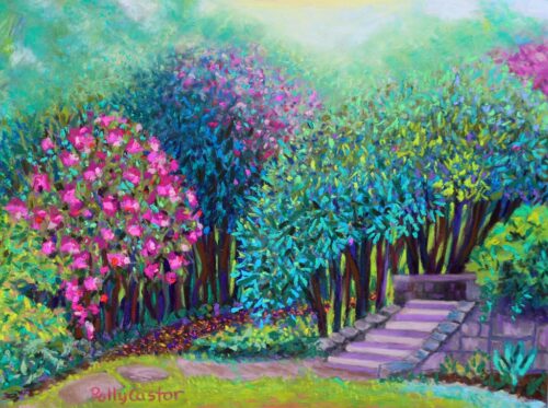 Rhododendrons in the Sunken Gardens