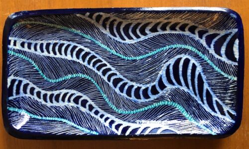 Polly Castor Sgraffito Pottery