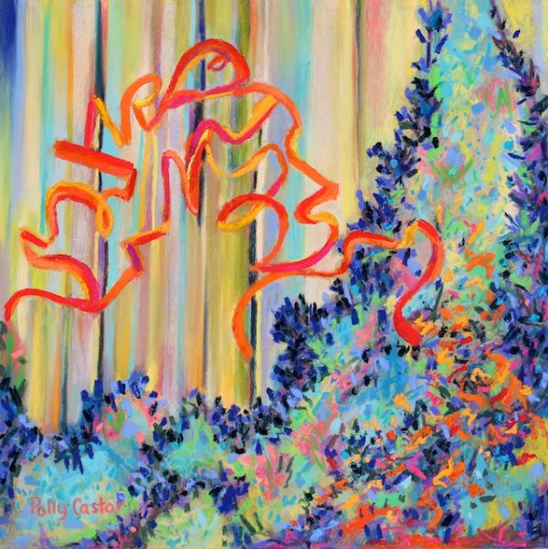 Woodland Melody (pastel0 by Polly Castor