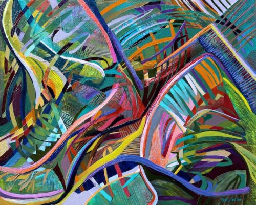Discernment (oil) by Polly Castor