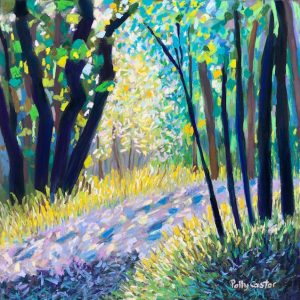 Woodland Light in July by Polly Castor