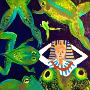 Pharaoh and the Frogs by Polly Castor