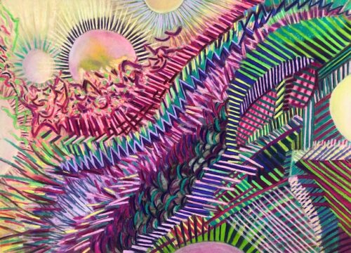 Birdsong at Daybreak painting by Polly Castor