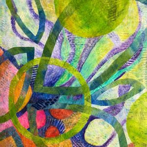 Spring Growth painting by Polly Castor
