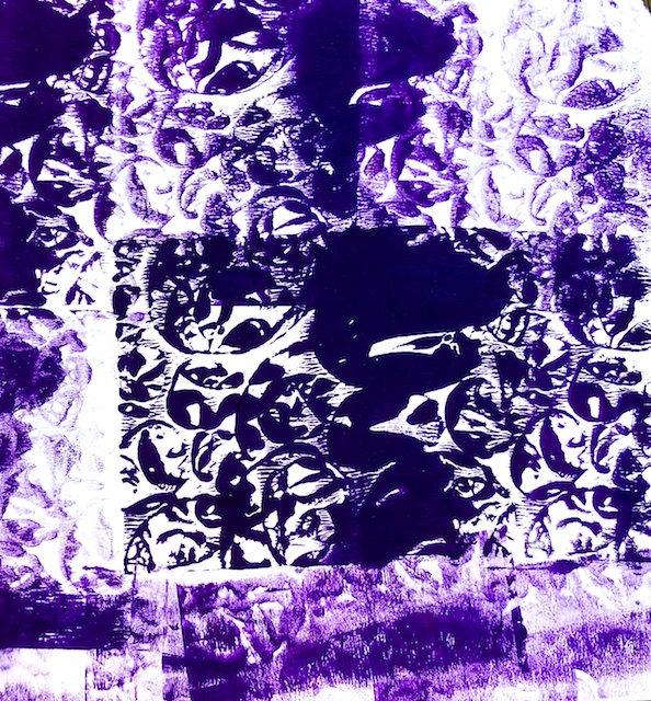 Purple Roller Print (acrylic)
