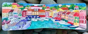 Travel Journal Page (Cassis, France), by Polly Castor