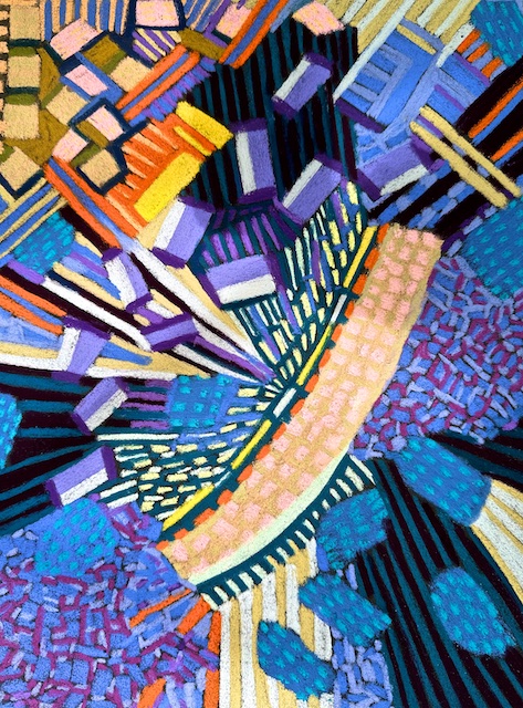 Higher View, painting by Polly Castor
