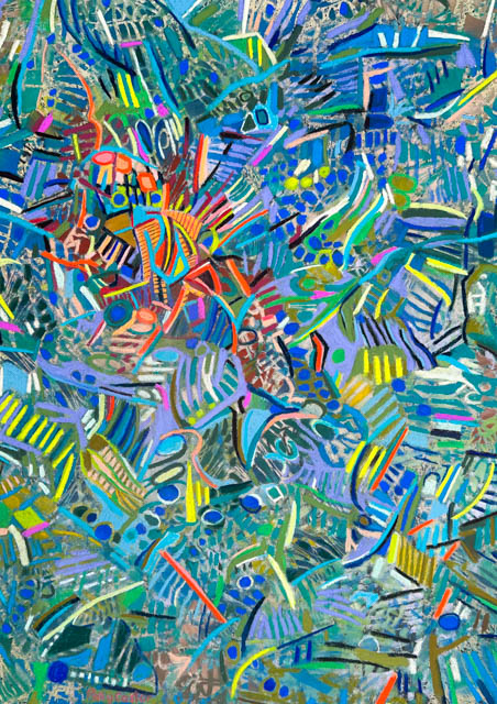 I've Got a lot Going On painting by Polly Castor
