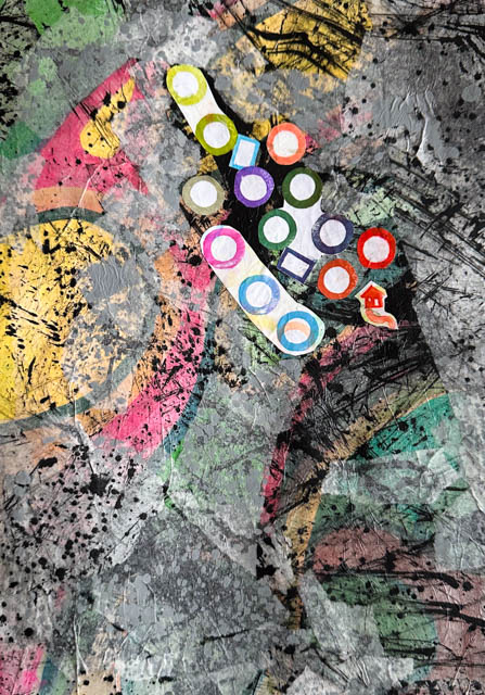 Reading themes collage