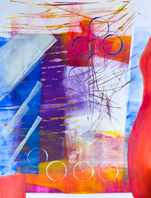 offloading monoprint, by Polly Castor offloading monoprint, by Polly Castor