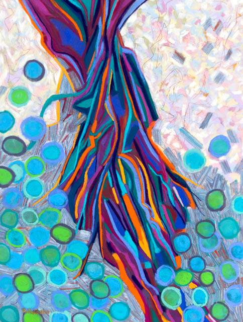 Moral Courage, painting by Polly Castor