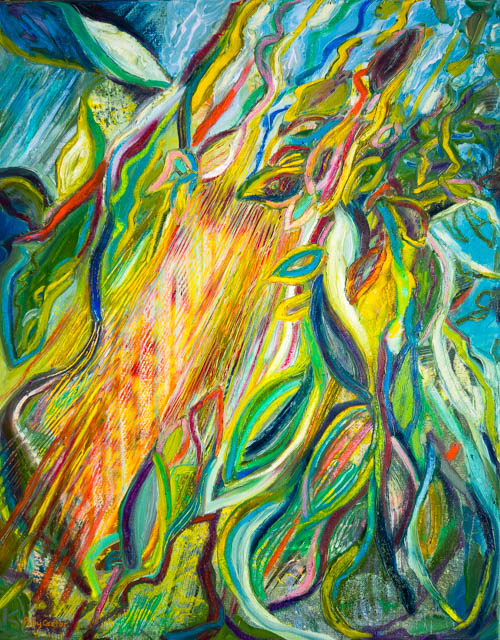Warm Sunbeam in the Garden, by Polly Castor Warm Sunbeam in the Garden, by Polly Castor