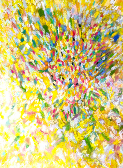 My August Mood, pastel painting by Polly Castor